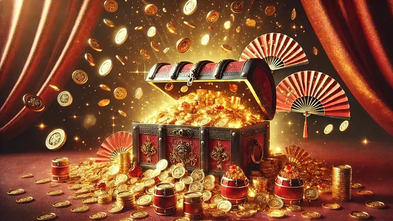 Ilustrasi layar permainan slot MANCINGDUIT dengan reel digital